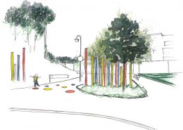 Palissadparken_fargpalissader